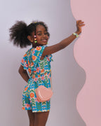 Lila Romper Set